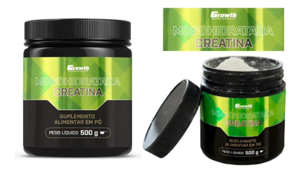 Creatina Growth Monohidratada em Pó, vale a pena? 2 LOJA OFICIAL NO MERCADO LIVRE