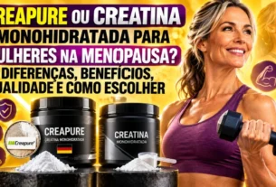 Creapure ou Creatina Monohidratada para Mulheres na Menopausa