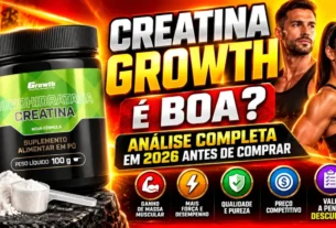Creatina Growth é Boa Análise Completa em 2026 Antes de Comprar