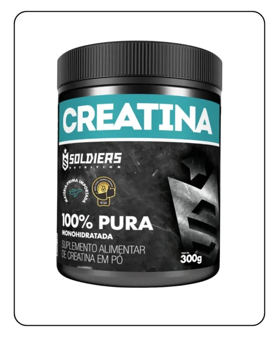 As 10 Creatinas Mais Recomendadas em 2026, as Boas e Baratas 21 Creatina Monohidratada Soldiers Nutrition 300g