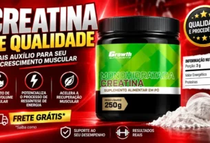 Creatina de Qualidade Growth Produto Confiável