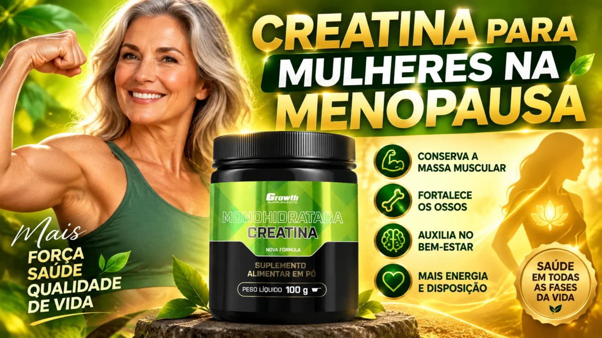 Creatina para Mulheres na Menopausa Vale a Pena O Que a Ciência Diz em 2026
