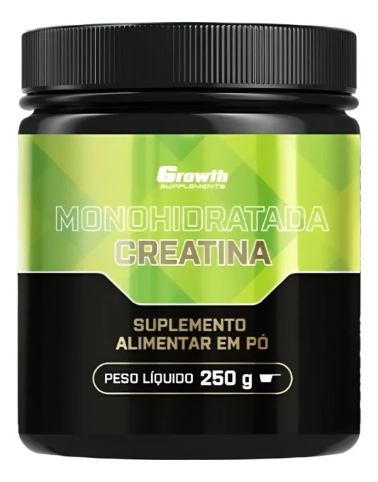 Hoje a Creatina Growth Supplements 250 g e a melhor do mercado e mais confiavel