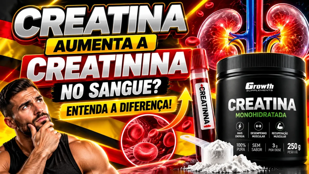 Creatina Aumenta a Creatinina no Sangue Entenda a Diferença!