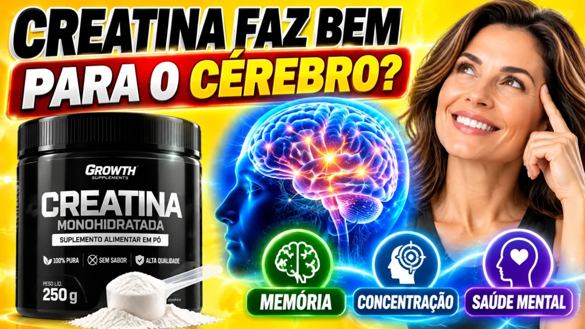 Creatina Faz Bem para o Cérebro? Memória e Saúde Mental