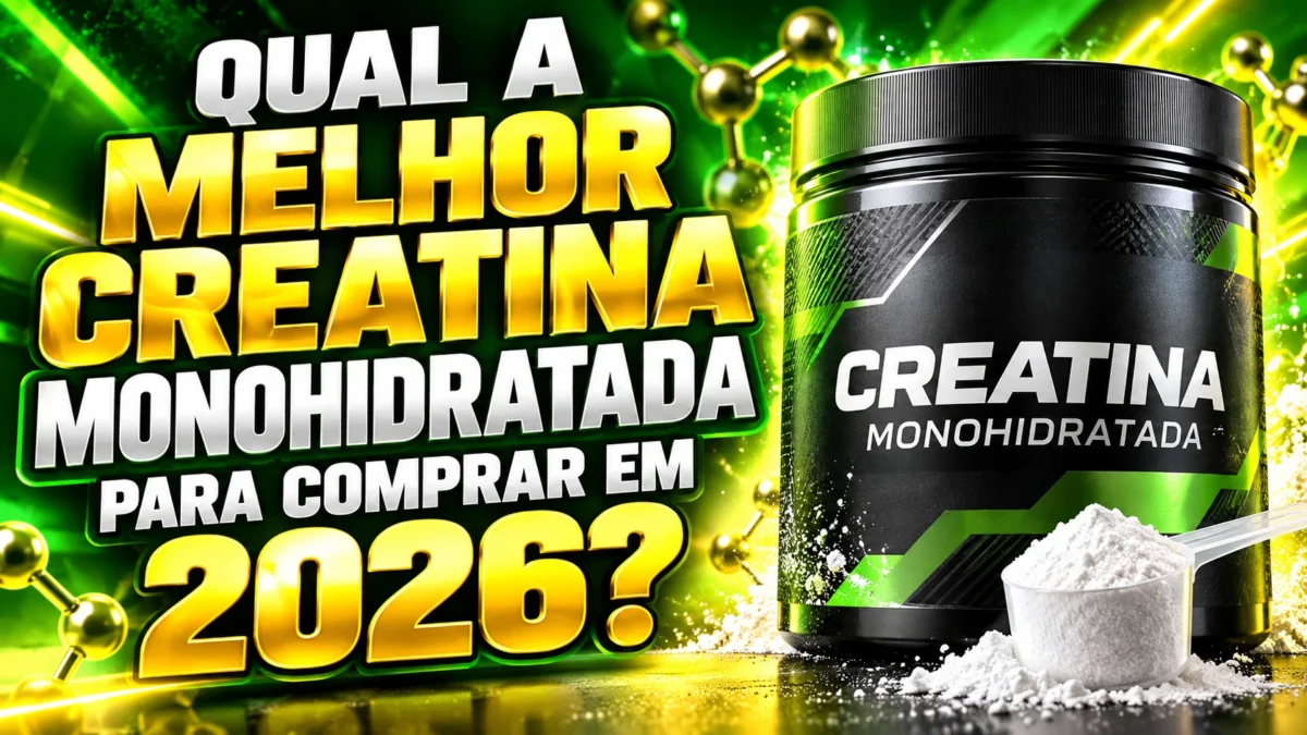 Qual a Melhor Creatina Monohidratada para Comprar em 2026?